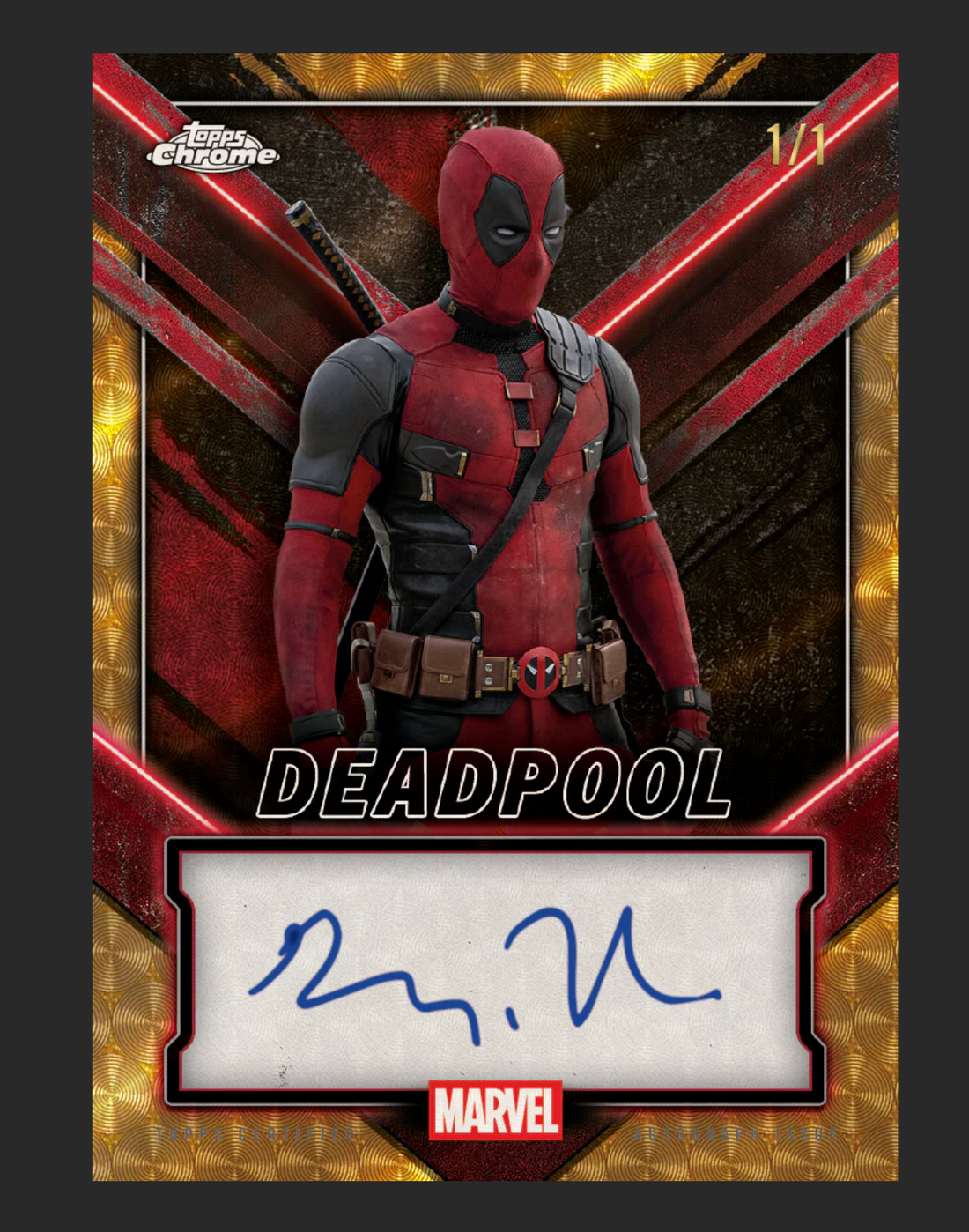 2025 Topps Chrome Marvel Deadpool Hobby Box