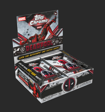 2025 Topps Chrome Marvel Deadpool Hobby Box